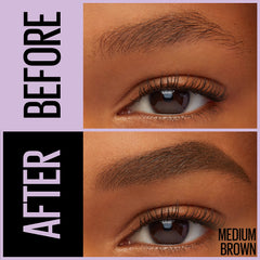 Maybelline Express Brow en acción: aplicación 2 en 1.