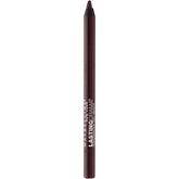 Maybelline Eyestudio delineador gel mate marrón Toffee Glaseado, delineado duradero.