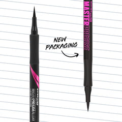 Punta precisa de Maybelline Eyestudio Master Precise para trazos finos o gruesos