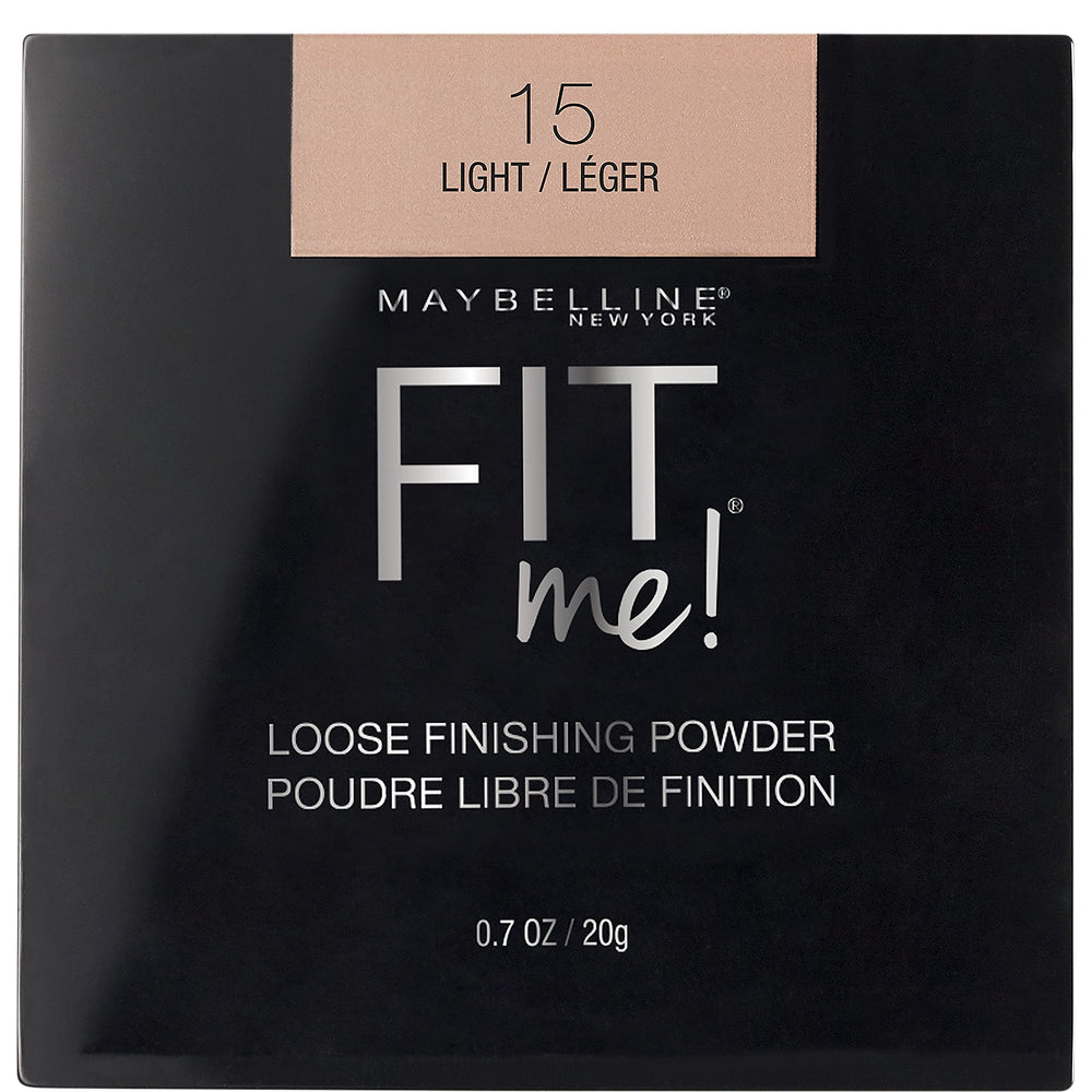 MAYBELLINE Fit Me polvos sueltos, acabado natural y control de brillo