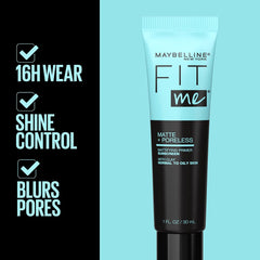 Maybelline Fit Me Primer textura ligera para un lienzo uniforme