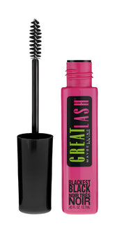 Maybelline Great Lash Mascara aplica-volumen para pestañas más densas.