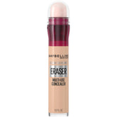 Maybelline Instant Age Rewind Concealer con aplicador micro para corrección precisa de ojeras.