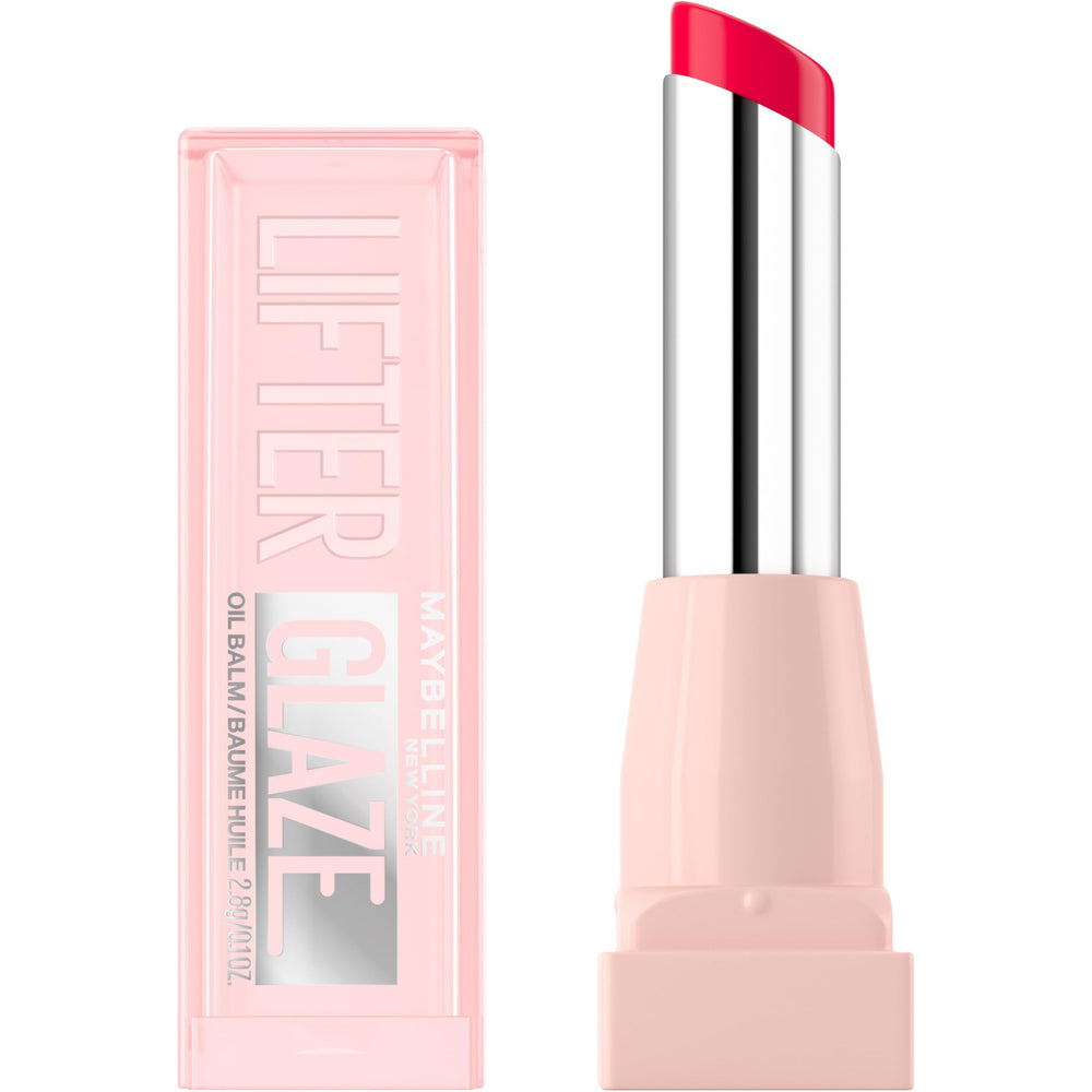 Maybelline Lifter Glaze en tubo, bálsamo labial hidratante para brillo glaseado.