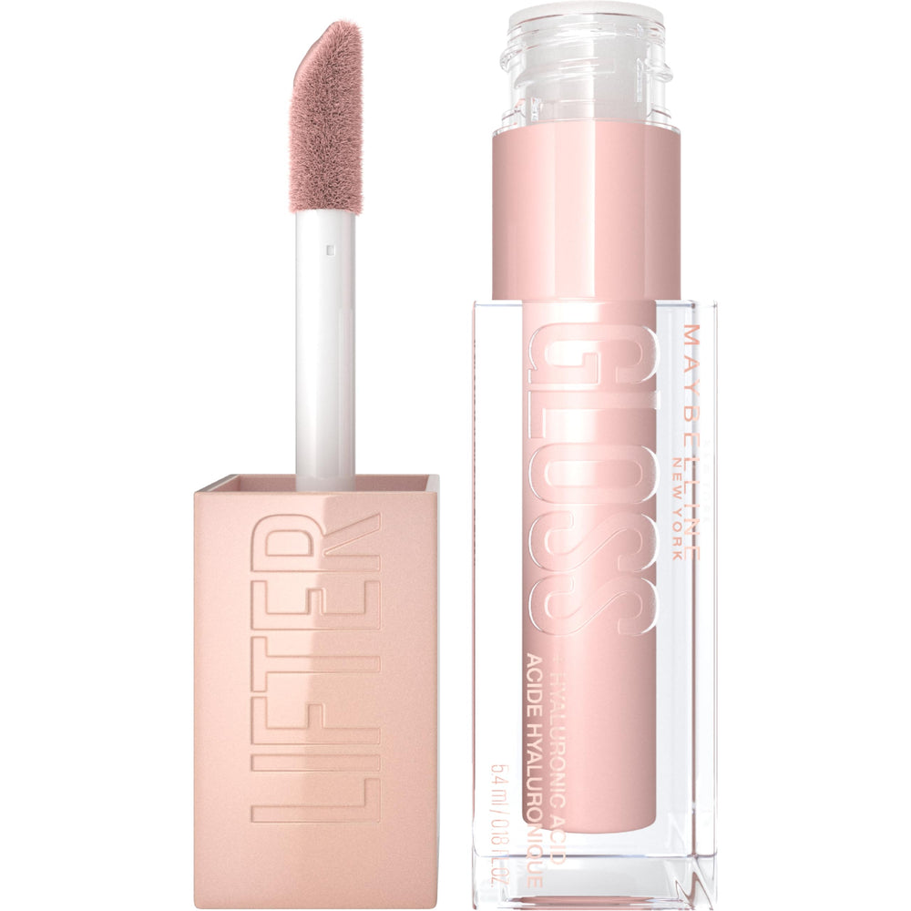 Maybelline Lifter Gloss Ice con aplicador XL para brillo uniforme y cómodo