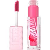 Maybelline Lifter Gloss Plump with XL wand applying for lifted, glossy lips