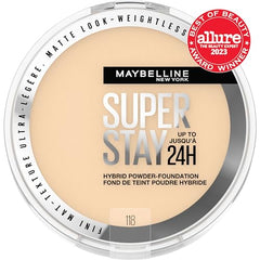 Maybelline super stay híbrido polvo acabado mate y duradero