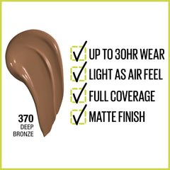 Maybelline Super Stay acabado mate resiste transferencia durante todo el día