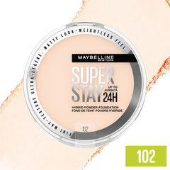 Aplicación suave de Maybelline Super Stay sin transferencia para retoques
