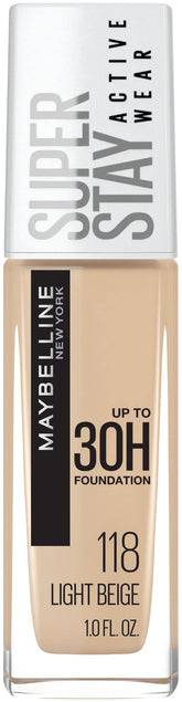 Maybelline Super Stay, empaque en mano, ideal para retoques rápidos.