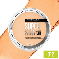 Maybelline Super Stay Gama de 16 tonos para encontrar tu coincidencia.