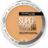 Maybelline Super Stay Polvo-Fundación, acabado mate y cobertura duradera.