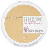Maybelline Super Stay Polvo con Cobertura Total para un acabado duradero y natural.