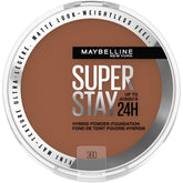 Maybelline Super Stay polvos híbridos con cobertura mate 360 para uso diario.