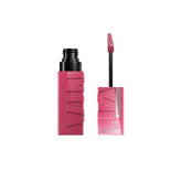 Maybelline Super Stay Vinyl Ink: aplicador preciso para color uniforme.