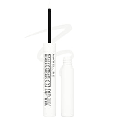 Maybelline Tattoo Studio Dip-Ink, aplicador fieltro para trazos precisos.