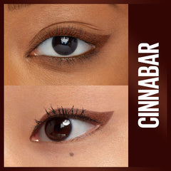 Maybelline Unstoppable delineador mecánico cinnabar aplicación suave para uso diario.