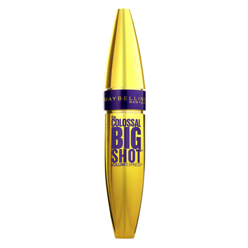 MAYBELLINE Volum' Express Colossal Big Shot, cepillo ondulado para volumen inmediato.