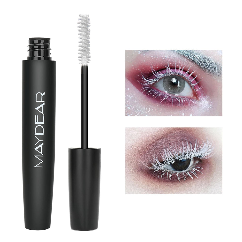 Maydear Mascara Blanco volumen instantáneo para pestañas definidas