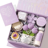 Mayicivo coffret spa lavande – présentation élégante pour moment de détente