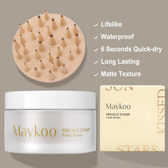MAYKOO Freckle Cushion - tecnología líquido a polvo para tono mate