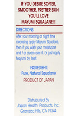 Mayumi Aceite Esqualano: textura lujosa que crea barrera suave.
