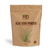 MB Herbals Aloe Vera Powder en envase de 227 g, hidratación suave para piel
