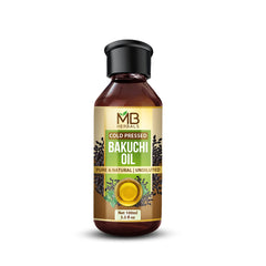 MB Herbals Bakuchi Aceite, envase compacto facilita almacenamiento y uso diario