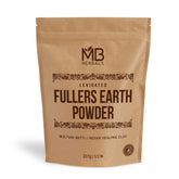 MB Herbals Polvo Tierra Fuller, textura suave para mascarillas faciales