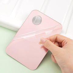 Mcduyant paleta acrílica rosa, diseño ergonómico para mezclar tonalidades con control