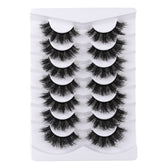 Pestañas postizas Mebver estilo ojo de gato para un look intenso y natural.