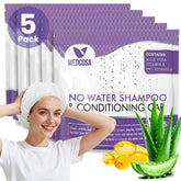 Medcosa caps lavage-cheveux-sans-eau pour personnes dépendantes.