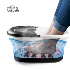 Medical King Foot Spa con burbujas brinda masaje suave para pies