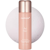 Medicube Collagen Glow Bubble Serum bottle on a clean surface for daily radiance