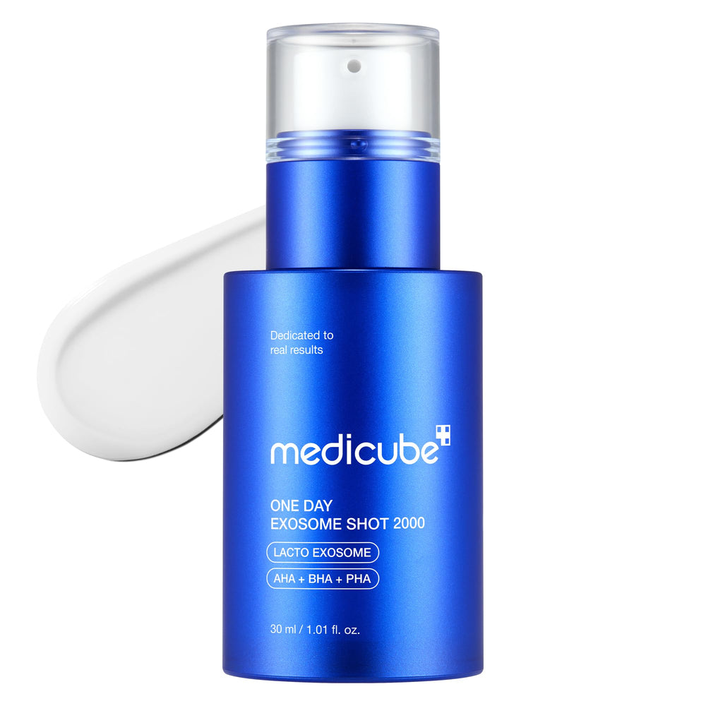Medicube Exosome Shot Zero – flacon, soin ciblé des pores et diffusion efficace.