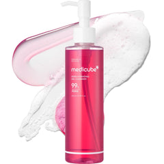 Medicube PDRN limpiador gel-espuma en botella para poros refinados.