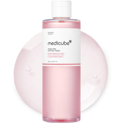 Medicube PDRN Rosa Tónico, textura rosada que realza la luminosidad de la piel