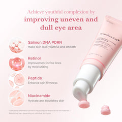 Medicube Eye Serum: aplicación alrededor de los ojos para nutrición suave.