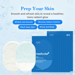 Medicube Zero Pore Peel Pad, exfoliante con arroz y AHA para renovar textura