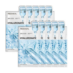 Envase práctico de Mediheal para hidratación diaria.