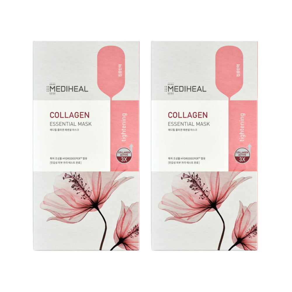 Mediheal mascarilla de hoja de colágeno con efecto lifting para piel firme