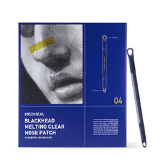 Parche nasal Mediheal de 4 unidades para limpiar poros obstruidos.