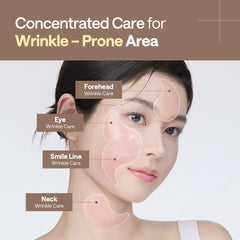 Parche hidrogel Mediheal con retinol para suavizar la piel de la zona ocular.