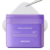 Mediheal Discos tonificantes PDRN, uso-diurno para revitalizar la piel con suavidad.