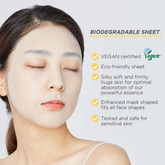Mediheal Vita Essential empaque certificado FSC y tinta de soya.