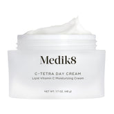 Medik8 C-Tetra Day Cream, textura liviana para hidratación diaria.