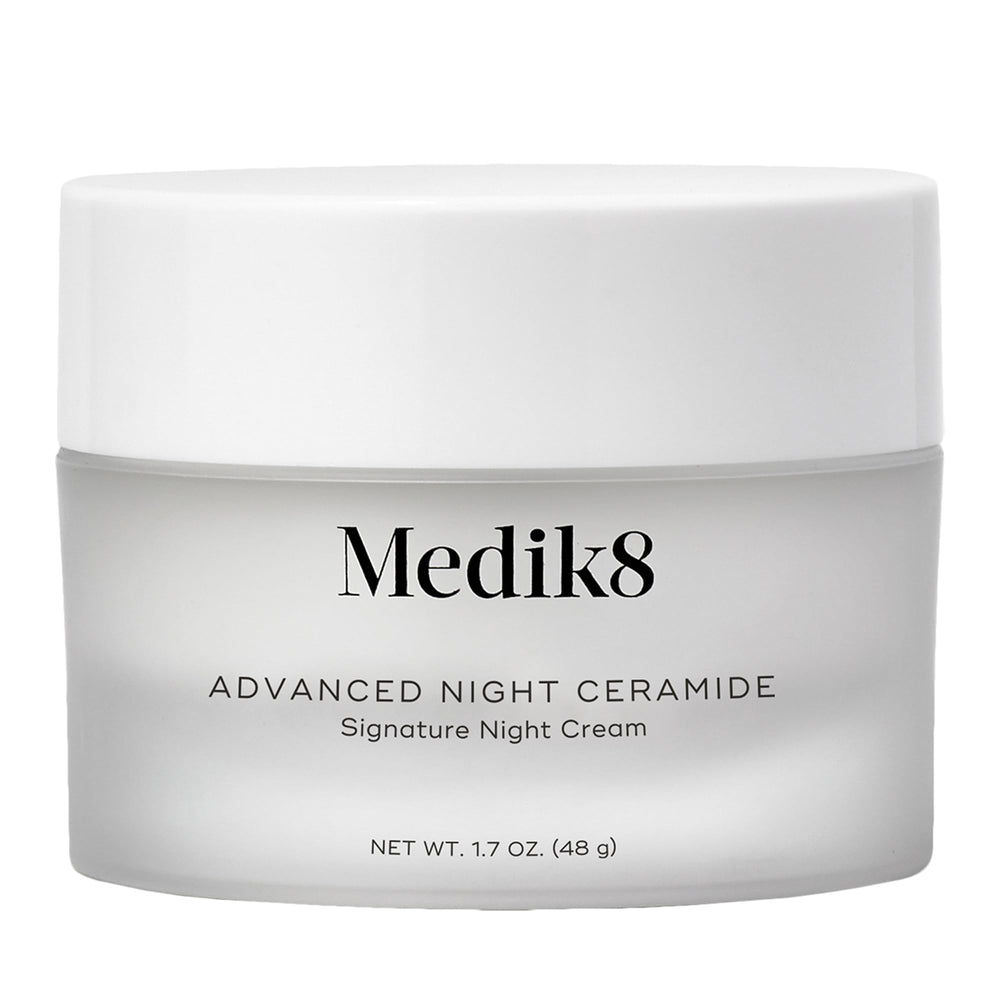 Medik8 ceramida nocturna avanzada: bote de 50 ml para hidratación profunda.