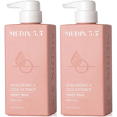 Medix 5.5 crema corporal con ácido hialurónico para hidratación diaria