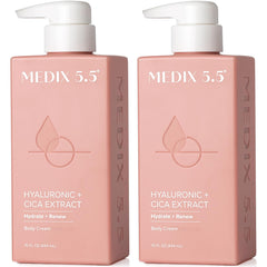 Medix 5.5 crema corporal con ácido hialurónico para hidratación diaria