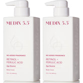 Medix 5.5 crème rétinol sans parfum pour le visage, hydratation durable et peau lisse.